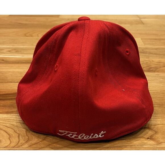 Titleist Lot of 2 Golfing Baseball Hat Small/Medium Men’s Blue Red - Picture 8 of 9